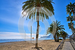 Altea beach Playa La Roda in Alicante
