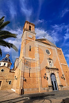 Altea church Consuelo village of Alicante