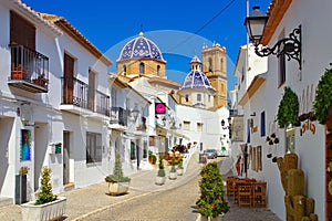 Altea on Costa Blanca, Spain