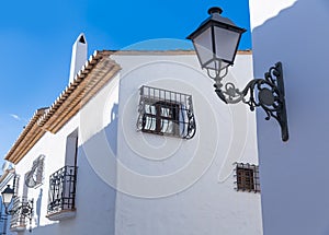 Altea old village in white typical Mediterranean