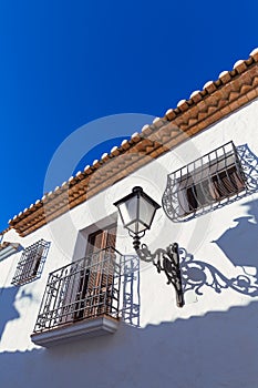 Altea old village in white typical Mediterranean