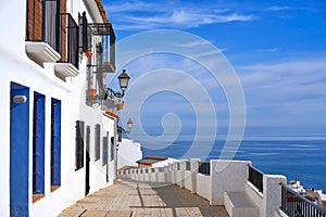 Altea white village in Alicante Spain photo