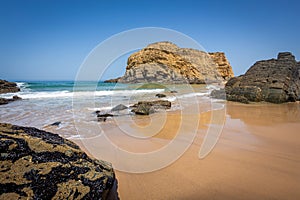 Alteirinhos beach in Alentejo in Portugal photo