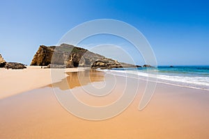 Alteirinhos beach in Alentejo in Portugal photo