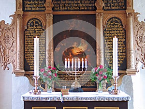 Alter in a church