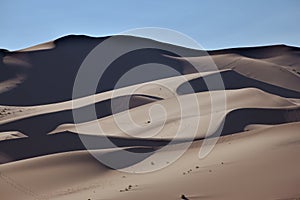 The alternation of light and shade