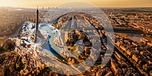 Alternative Aerial: Unveiling Paris from Above