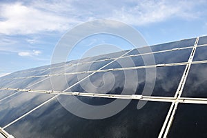 Energia fotovoltaico soleggiato pannelli 