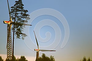 Alternative energy sources, use of wind energy