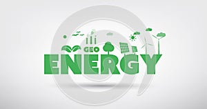 Alternative Energy, Ways of Clean Power Generation - Concept Animation