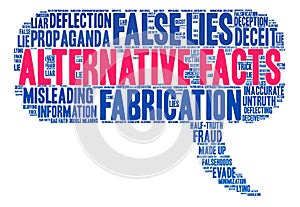 Alternative Facts Word Cloud