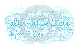 Alternative Facts Word Cloud