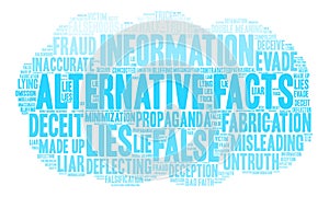 Alternative Facts Word Cloud