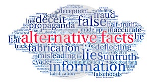 Alternative Facts Word Cloud