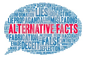 Alternative Facts Word Cloud