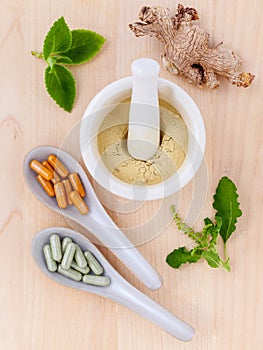 Alternative health care fresh herbal ,dry and herbal capsule wi