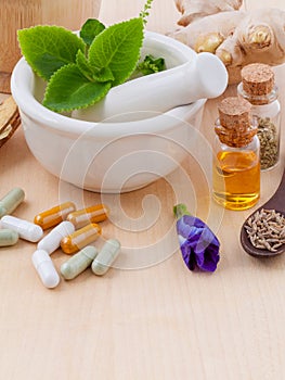 Alternative health care fresh herbal ,dry and herbal capsule wi