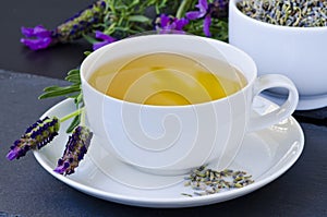 Alternative Medicine. Herbal Therapy. Lavender tea