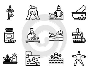Alternative Medicine icon and symbol for website, application