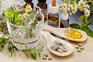 Alternative Medicine. photo