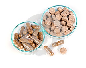 Alternative medicine tablets