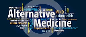 Alternative Medicine Word Cloud