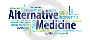 Alternative Medicine Word Cloud