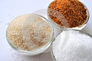 Alternative sweeteners - organic coconut sugar, xylitol, cane sugar,