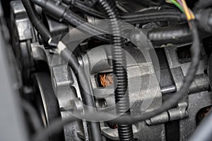 Alternator of a modern car engine