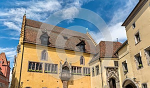 Altes Rathaus, the old town hall in Regensburg, Germany