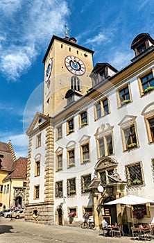 Altes Rathaus, the old town hall in Regensburg, Germany