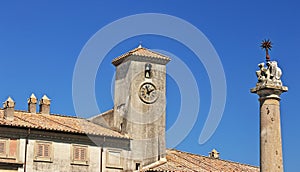 Altieri Palace in Oriolo Romano near Viterbo, Central Italy