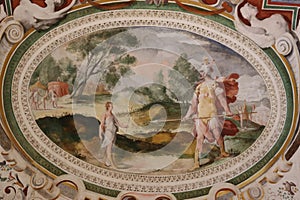 Altieri Palace in Oriolo Romano near Viterbo, Central Italy