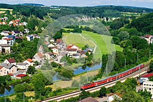 Altmuehltal, village of Solnhofen