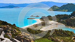 Alto do Principe view point in Islas Cies islands