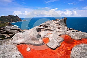 Alto do Principe view point in Islas Cies islands