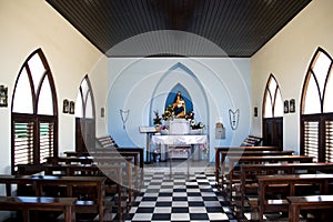 Alto Vista Chapel, Aruba, Caribbean Sea