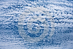 Altocumulus-Clouds photo