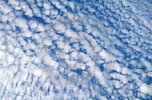 Altocumulus pretty little clouds