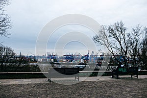 Altonaer Balkon in Hamburg, Germany