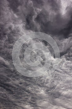 Altostratus undulatus clouds photo