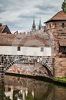 Altstadt in Nuremberg photo