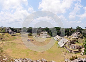 Altun Ha panorama