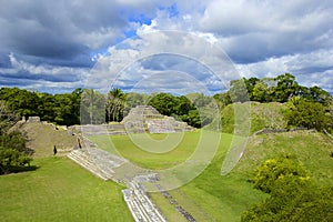 Altun Ha site in Belize