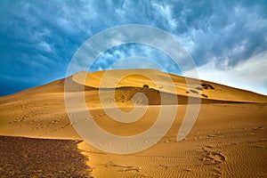 Altyn Emel singing dunes in Kazakhstan photo