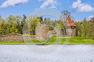 Aluksne Castle. Schloss Marienburg