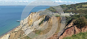 Alum Bay consists of eocene beds