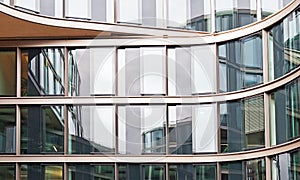 Aluminium building facade photo