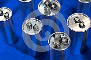 Aluminium can type Film Capacitors photo