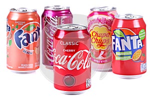 Coca-Cola, Fanta and Chupa-Chups soda